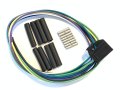 Eapp New Equivalent Pigtail Harness Wpt-1128 3u2z-14s411-bcb 8 Cavities 18awg 1 5mm Female Side Terminals Black Automotive 