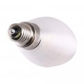 Satco 11300-2w Ca11 Led Satin Spun Clear Candelabra Base 2700k 120v Candle Tip Light Bulb