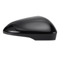 Car Rear View Right Passenger Side Mirror Cover Cap Replacement Gloss Black For Ford Fusion 2013-2019 Fits W Turn Signal Models 