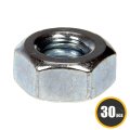 Multi Purpose Nuts Steel Material Medium Thread 1 4-20 In Callout Size 30 Pieces Black Finishing Standard Style