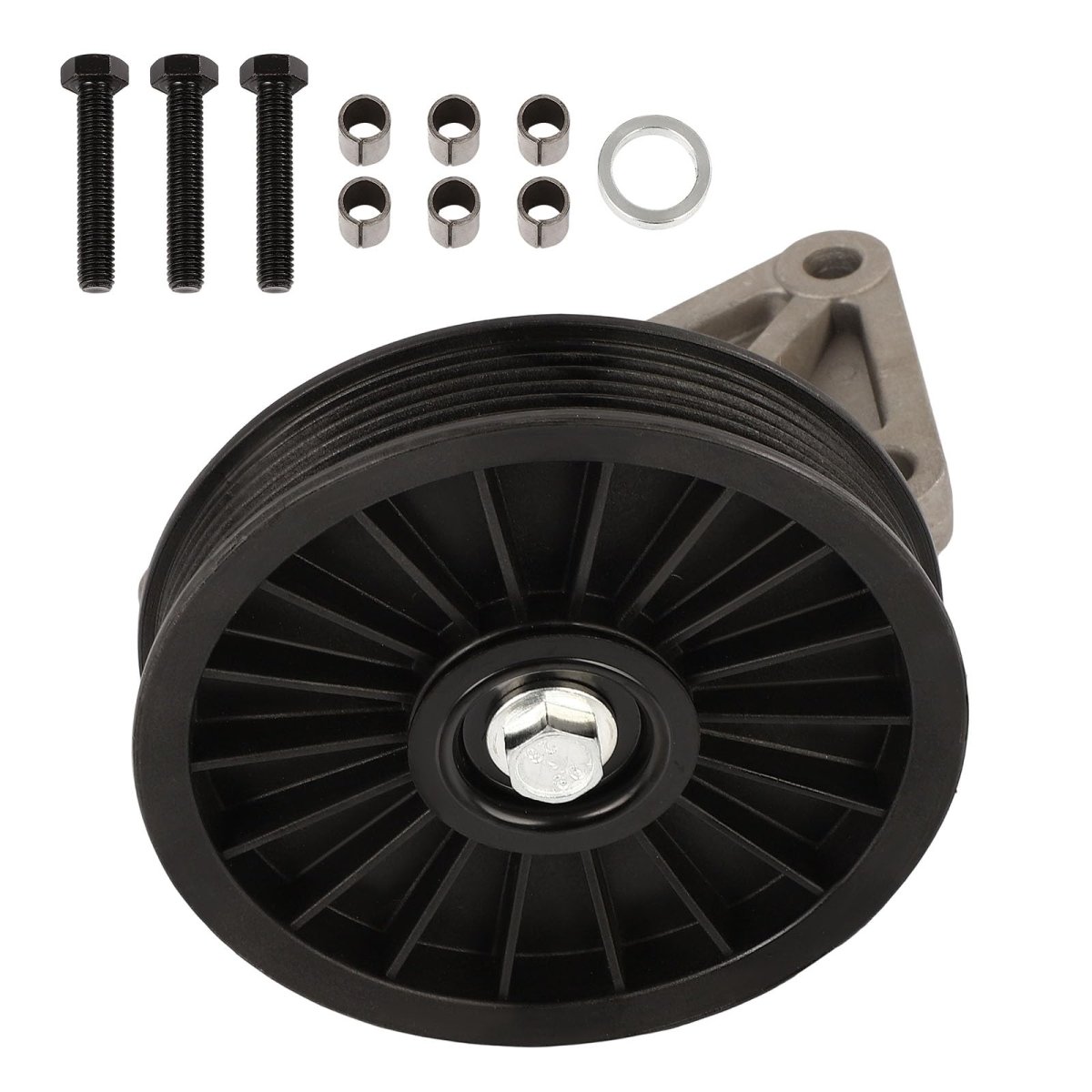 34223 Ac Compressor Bypass Pulley 6 Grooves For Ford Escape 3l 2001 To 2007 Contour 2 5l Mazda Tribute And Mercedes Benz R320