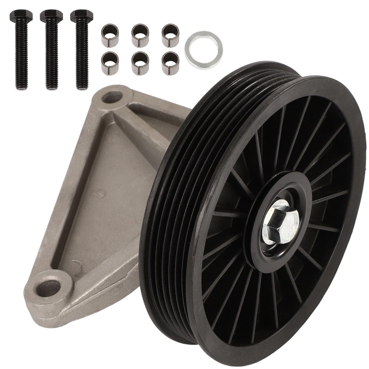 34223 Ac Compressor Bypass Pulley 6 Grooves For Ford Escape 3l 2001 To 2007 Contour 2 5l Mazda Tribute And Mercedes Benz R320