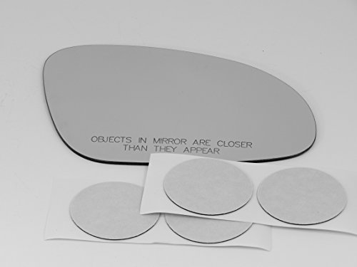 Right Passenger Convex Mirror Glass Lens For Jetta Passat Eos Gti Rabbit 7 1 8 In Diagonal Without Rear Holder Non Heated Part