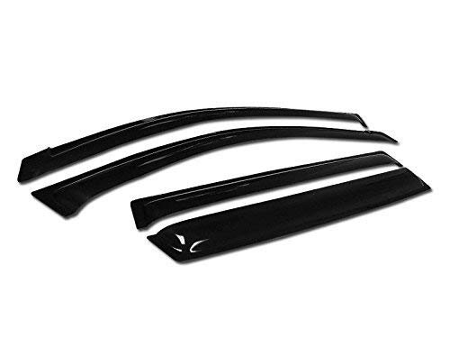 R L Racing Smoke Window Visors Sun Rain Wind Guard Deflector For 2006-2010 Toyota Rav4 Suv 4pc