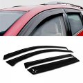 R L Racing Smoke Window Visors Sun Rain Wind Guard Deflector For 2006-2010 Toyota Rav4 Suv 4pc