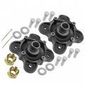 Caltric 2x Rear Wheel Hub Kit Compatible With Polaris Ranger 1000 Diesel 2016-2018