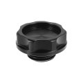 Aluminum Alloy Engine Oil Filler Cap Plug Cover Replacement Black For Honda Ek Civic Eg 
