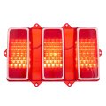 United Pacific 110107 Super Bright 108 Led Sequential Tail Light For 1969 Mustang Injection Molded Lens Sealed Electronics Easy 
