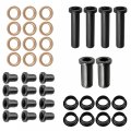 Caltric Rear Suspension Bushings Kit Compatible With Polaris Xplorer 500 4x4 1997