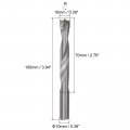 Uxcell Brad Point Drill Bits For Wood 10mm X 100mm Right Turning Carbide Woodworking Carpentry Drilling Tool