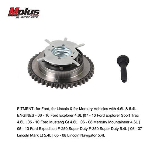 Mplus Variable Camshaft Timing Cam Phaser Replace Ford Lincoln For Mercury Vehicles F150 Expedition Mustang- Triton 5 4l 4 6l