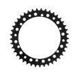 O Ring Chain Sprocket Black For 2001-2004 Yamaha Warrior 350 Yfm350 14 41 104l 