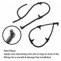 Waltyotur Diesel Fuel Line Return Kit Injector Replacement For 2004-2010 6 6l Lly Duramax Pickup Truck Engines
