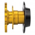 Golden Universal Car Steering Wheel Hub Adapter Quick Release Racing Off Boss 