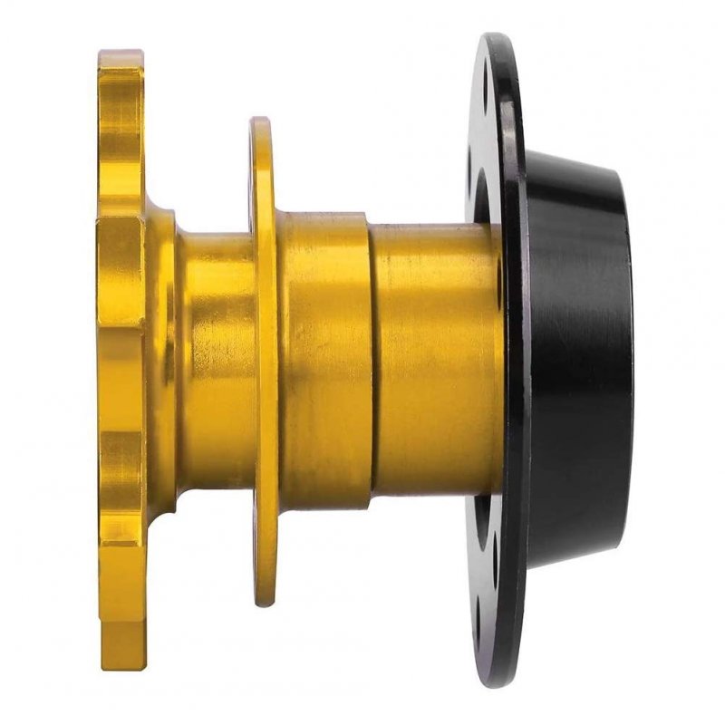 Golden Universal Car Steering Wheel Hub Adapter Quick Release Racing Off Boss