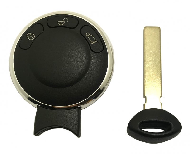 Remote Smart Key Fob Shell Case For Bmw Mini Cooper 2007 2014less Entry Replacement Car Key Housing M-120