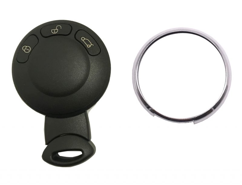 Remote Smart Key Fob Shell Case For Bmw Mini Cooper 2007 2014less Entry Replacement Car Key Housing M-120