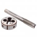Applianpar Round Hss 3 8-24 Unf Tap And Die Set Left Hand Thread Plug