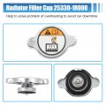 Uxcell 25329-1r200 25330-1r000 Engine Radiator Filler Neck With Fully Sealed Cap For Hyundai Accent Veloster 1 6l L4 2012-2017