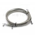 Httmt- Hba001-i- Stainless 10-12 Chrome Abs Model Ape Cable Kit Compatible With H-d 14-17 Touring
