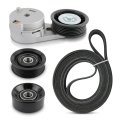 Serpentine Belt Tensioner Component Kit 12564506 6pk2775 For Chevrolet Impala Malibu Monte Carlo Saturn Aura Relay Vue And 