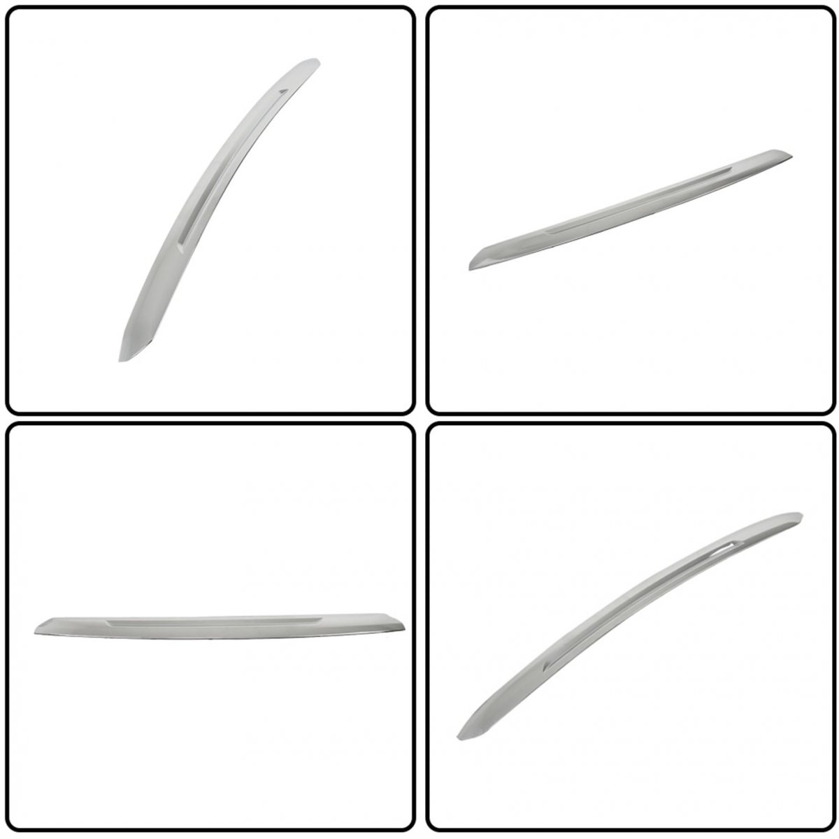 Front Hood Panel Molding Trim Chrome Replacement For 2020-2023 Gmc Acadia