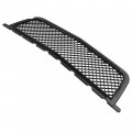 Hecasa Front Lower Grille Compatible With 2008-2014 Cadillac Cts-v Ctsv Coupe Wagon Sedan Mesh Grill Shell Painted Black