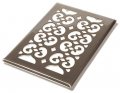 Decor Grates Sp610r-nkl Scroll Design Cold Air Return Grille 6x10 Inches Brushed Nickel 