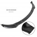 Ocpty 3pcs Carbon Look Car Front Bumper Spoiler Lip