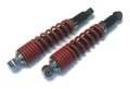 12 In Front Rear Red Shocks 10mm Id For Trailmaster 6 000 325 322 2 Pack 8mm Spring Gauge Od 600lb Max Load Compression 