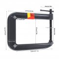 C-clamp Clamps For Woodworking Diy Carpentry Clamping Device Ideal Most And Household Projects 70 180mm