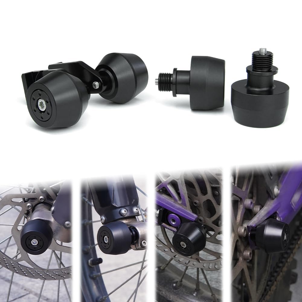 Front And Rear Axle Sliders For Surron Light Bee X Aluminum Pom Frame To Protect Engine Body Wear Resistant Lightweight