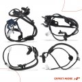 A-premium Abs Wheel Speed Sensor Compatible With Toyota Models Venza 2009-2015 Front And Rear Driver Passenger Side 4-pc Set