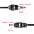 Caltric Rear Left And Right Cv Joint Axle Compatible With Honda Muv700 Big Red 700 4x4 2009 10 11 12 2013