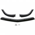 Kuafu 3pcs Front Bumper Lip Splitter Compatible With 2012-2014 Mercedes Benz W204 C180 C200 C220 C250 C300 Sport Models Under