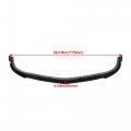 Kuafu 3pcs Front Bumper Lip Splitter Compatible With 2012-2014 Mercedes Benz W204 C180 C200 C220 C250 C300 Sport Models Under