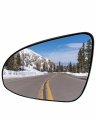 Left Side Mirror Glass Chrome Heated Flat Towing Fits For 2012-2017 Toyota Camry Driver 8k0949102e-aut 