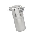 Air Conditioning Accumulator For Gmc Typhoon 1992 1993 Aluminum Canister 0 75 In Outlet 9 Body Length 3 5 Diameter Band Type 