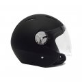 Mmg Helmets Open Face Pilot Style Integrated Flip Up Visor Dot Model 28 Medium Matte Black 
