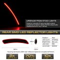 2020-2023 Toyota Gr Supra J29 Db Smoke Lens Red Led Rear Bumper Drl Side Marker Light Fender Parking Lamp Driver Passenger