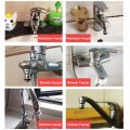 Uxcell Garden Hose Quick Connect Nickel-plated Water Fitting Connectors M28 Male Threaded Adapter