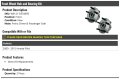 Front Wheel Hub And Bearing Kit 2 Piece For 2009-2015 Honda Pilot