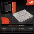 A-premium Cabin Air Filter With Activated Carbon Compatible Jeep Cherokee 2019 2020 2021 2022 2023 Behind Glove Box Replace