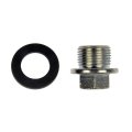Oil Drain Plug For Gmc C6500 Topkick 2003 2009 Steel Material Silver Color 5 8 Bolt Grade Conventional Replaces 325 10 And