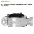 Uxcell Rubber Cushion Strut Clamp 5pcs 2-1 2 Cushioned Rigid Steel Pipe For Mounting Pex Tubing To Channels