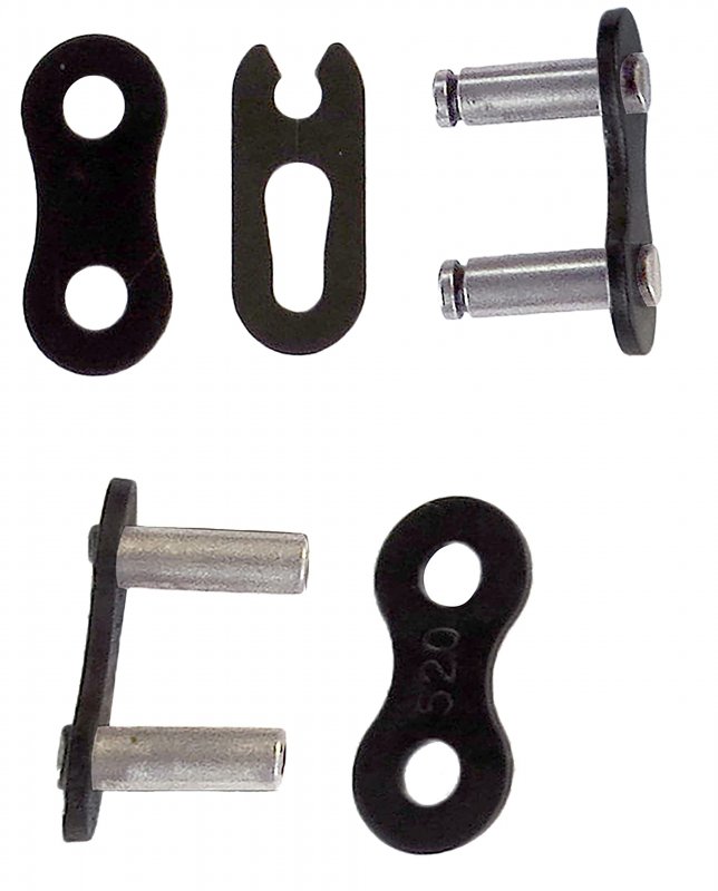 Black Drive Chain For Yamaha Exciter 250 Sr250 Rz350 Srx250 600