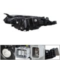 Antuko To2502250 Driver Side Halogen Projector Headlight Headlamp Assembly Replacement For 2017 2018 2019 Corolla Se Xle Xse