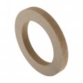 Uxcell 8 Pcs Universal 4 Inch Speaker Subwoofer Mounting Spacer Rings Solid Wood Beige