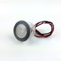 Round White 12v Led Courtesy Light Waterproof Accent Lights For Boat Marine Rv 2 Pack El-308001w