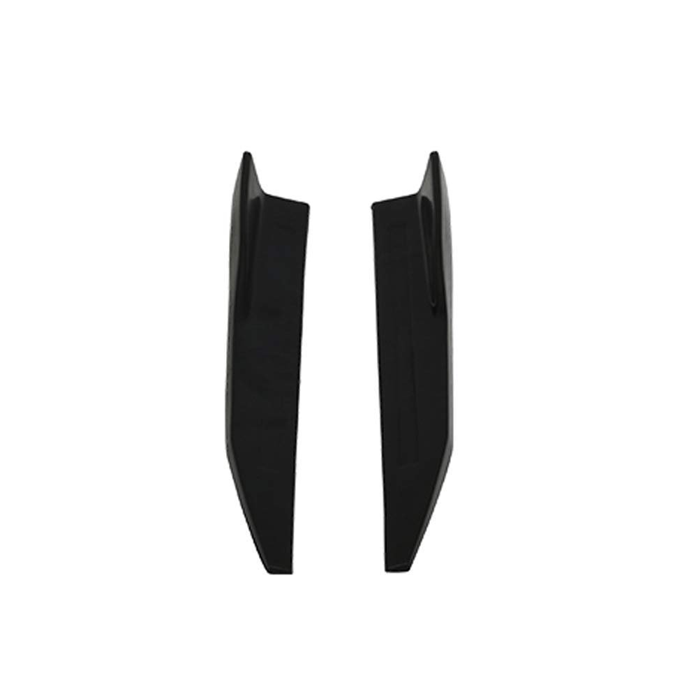 Universal Polyurethane Side Skirt Extension V5 Style Unpainted Black Rocker Splitter Winglets For Most Vehicles Bolt On